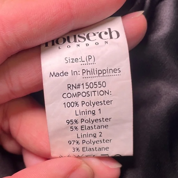 NEW! House of CB- Flora Black Satin Pleated Corset Midi Dress Size Large PLUSCUP